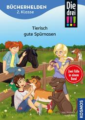 Die drei !!!, B&uuml;cherhelden 2. Klasse, Doppelband, Tierisch gute Sp&uuml;rnasen
