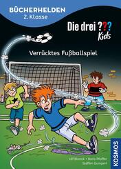 Die drei ??? Kids, B&uuml;cherhelden 2. Klasse, Verr&uuml;cktes Fu&szlig;ballspiel