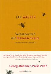 Selbstportr&auml;t mit Bienenschwarm