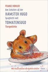 Am liebsten a&szlig; der Hamster Hugo Spaghetti mit Tomatensugo