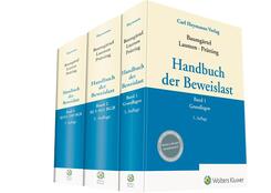 Handbuch der Beweislast (Bundle B&auml;nde 1-3)