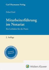Mitarbeiterf&uuml;hrung im Notariat