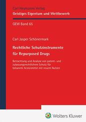 Rechtliche Schutzinstrumente f&uuml;r Repurposed Drugs (GEW 65)