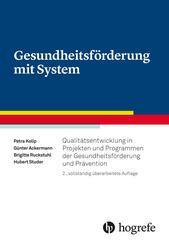 Gesundheitsf&ouml;rderung mit System