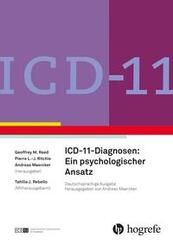 ICD 11-Diagnosen: Ein psychologischer Ansatz
