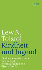 Kindheit. Knabenalter. J&uuml;nglingsjahre