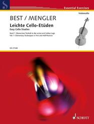 Leichte Cello-Et&uuml;den