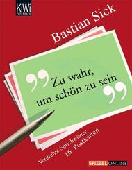 Zu wahr, um sch&ouml;n zu sein, Postkarten