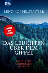 Das Leuchten &uuml;ber dem Gipfel