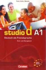 studio d, Grundstufe: Kurs- und Arbeitsbuch, Bd.A1