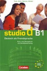 Studio d - Deutsch als Fremdsprache - Grundstufe - B1: Gesamtband