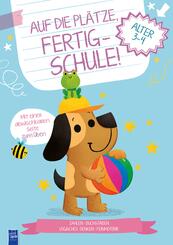 Auf die Pl&auml;tze, fertig - Schule! 3-4 Jahre (Cover Hund)