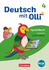 Deutsch mit Olli - Sprache 2-4 - Ausgabe 2021 - 4. Schuljahr