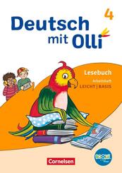Deutsch mit Olli - Lesen 2-4 - Ausgabe 2021 - 4. Schuljahr
