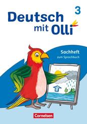 Deutsch mit Olli - Sachhefte 1-4 - Ausgabe 2021 - 3. Schuljahr