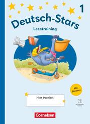 Deutsch-Stars - Lesetraining Ausgabe ab 2025 - 1. Schuljahr