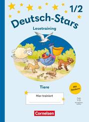 Deutsch-Stars - Lesetraining Ausgabe ab 2025 - 1./2. Schuljahr