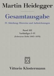 Vorl&auml;ufiges I-IV