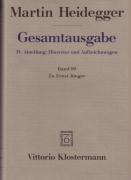 Zu Ernst J&uuml;nger