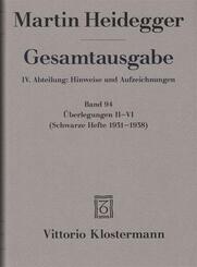 &Uuml;berlegungen II-VI.Bd.2-6