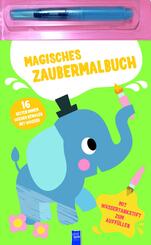 Magisches Zaubermalbuch - Gr&uuml;n (Elefant)
