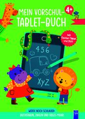 Mein Vorschul-Tablet-Buch 4 + (gr&uuml;nes Cover)