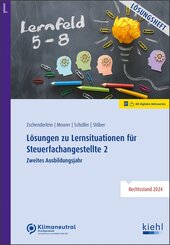 L&ouml;sungen zu Lernsituationen f&uuml;r Steuerfachangestellte 2