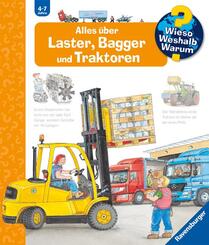 Alles &uuml;ber Laster, Bagger und Traktoren - Wieso? Weshalb? Warum? Bd.38