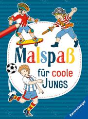 Malspa&szlig; f&uuml;r coole Jungs ab 4 Jahren
