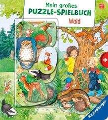Mein gro&szlig;es Puzzle-Spielbuch - Wald