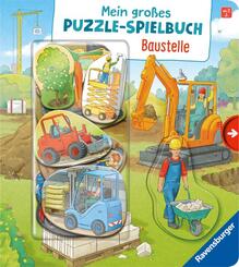 Mein gro&szlig;es Puzzle-Spielbuch - Baustelle