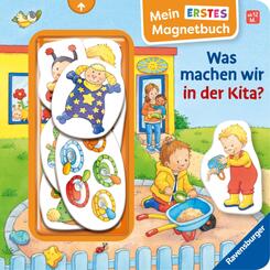 Mein erstes Magnetbuch - Was machen wir in der Kita?