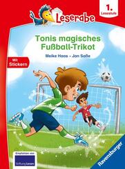 Leserabe 1. Lesestufe - Tonis magisches Fu&szlig;ball-Trikot