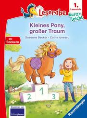 Leserabe 1. Lesestufe Kurz und leicht - Kleines Pony, gro&szlig;er Traum