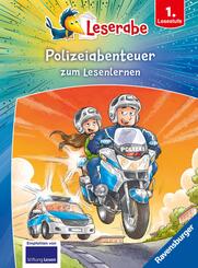 Leserabe Sonderausgaben - Polizeiabenteuer zum Lesenlernen