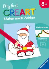 My first CreArt Malen nach Zahlen ab 3 - Weihnachten