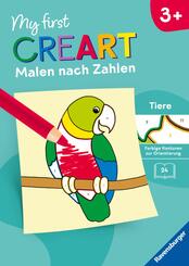 My first CreArt Malen nach Zahlen ab 3 - Tiere