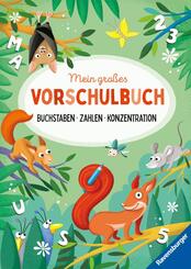 Mein gro&szlig;es Vorschulbuch: Buchstaben Zahlen Konzentration
