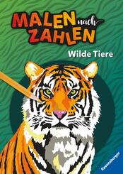 Malen nach Zahlen - Wilde Tiere