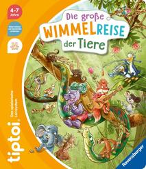 tiptoi&reg; - Die gro&szlig;e Wimmelreise der Tiere