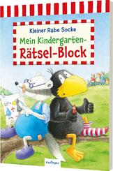 Der kleine Rabe Socke: Mein Kindergarten-R&auml;tsel-Block