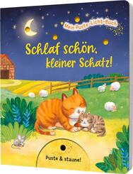 Mein Puste-Licht-Buch: Schlaf sch&ouml;n, kleiner Schatz!