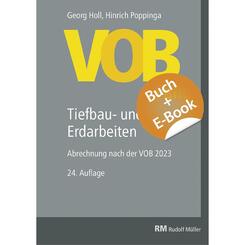VOB im Bild - Tiefbau- und Erdarbeiten - mit E-Book, m. 1 Buch, m. 1 Beilage