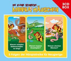 Die kleine Schnecke Monika H&auml;uschen, H&ouml;rspielbox,3 Audio-CDs