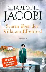 Sturm &uuml;ber der Villa am Elbstrand