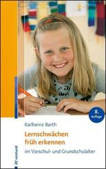 Lernschw&auml;chen fr&uuml;h erkennen im Vorschul- und Grundschulalter