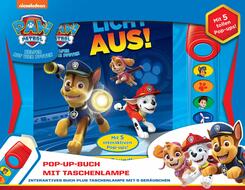 PAW Patrol, Licht aus! Buch mit 5 interaktiven Pop-ups + Taschenlampe mit 5 Ger&auml;uschen