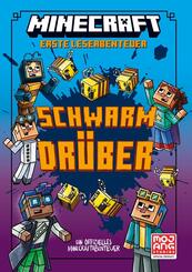 Minecraft Erste Leseabenteuer - Schwarm dr&uuml;ber