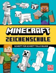 Minecraft Zeichenschule. Schritt f&uuml;r Schritt tolle Bilder
