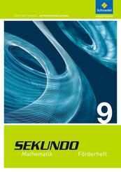 Sekundo 9. F&ouml;rderheft. Baden-W&uuml;rttemberg
